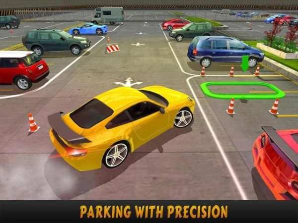 Rooftop Car Parking Driver screenshot 13