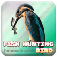 Fish hunting bird