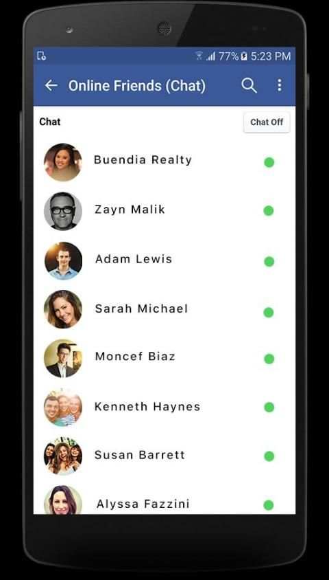 SimpleChat for Facebook Lite скриншот 4