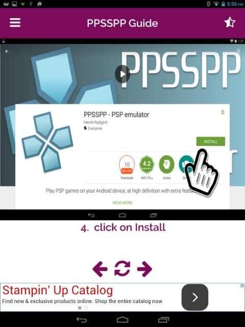 Guide for PPSSPP Emulator screenshot 1