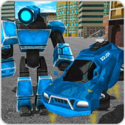 Flying Robot Police Car Driver 1.0.1