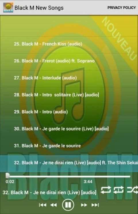 Black M New Songs скриншот 4