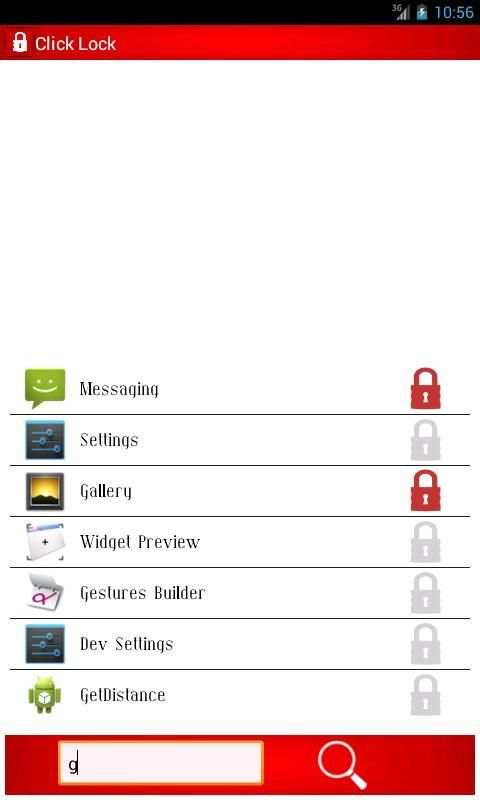 Click Lock [APP Locker] скриншот 5