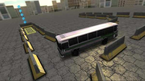 3D Parking Bus Simulation 2015 screenshot 2