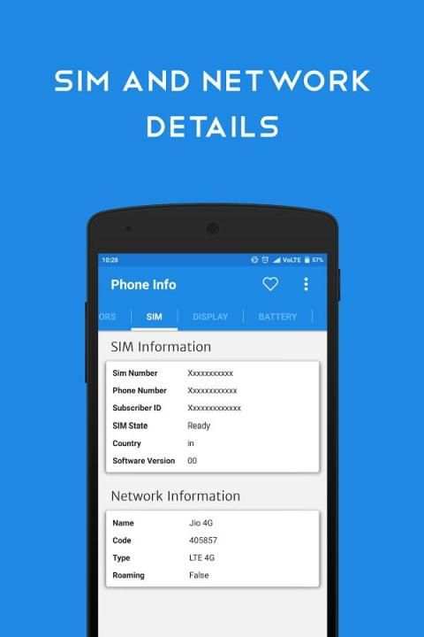 Phone Info - Device Info स्क्रीनशॉट 4