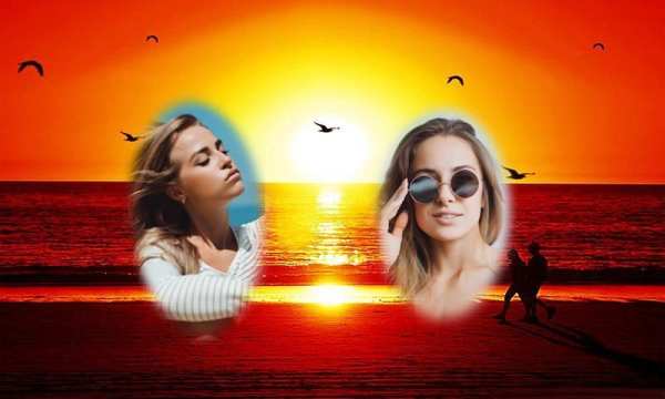Sunset Photo Collage Maker स्क्रीनशॉट 2