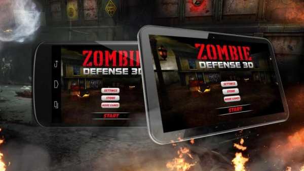 Zombie Defense 3D स्क्रीनशॉट 9