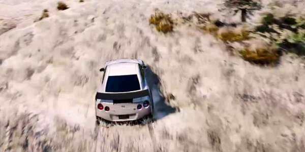 GTR Driving Nissan Winter screenshot 3