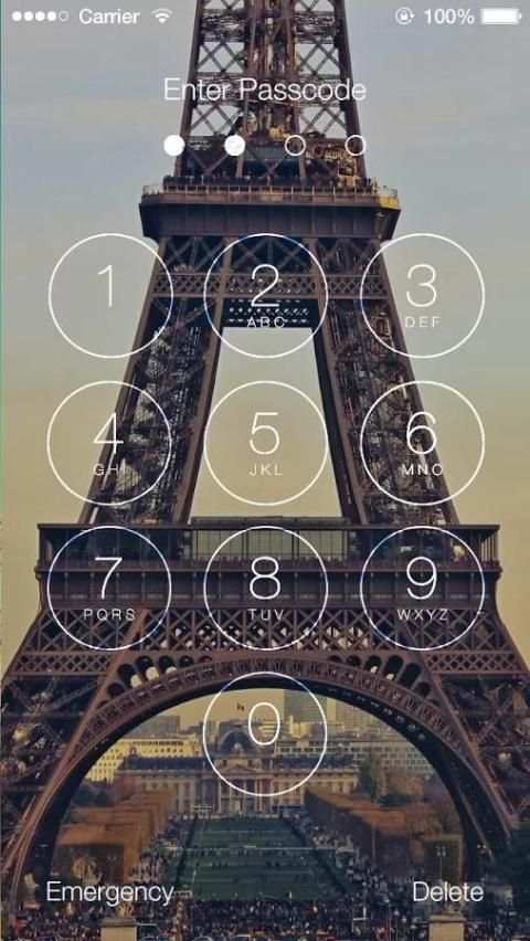 Hd lock screen screenshot 1