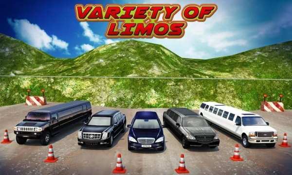 Offroad Hill Limo Driving 3D स्क्रीनशॉट 11