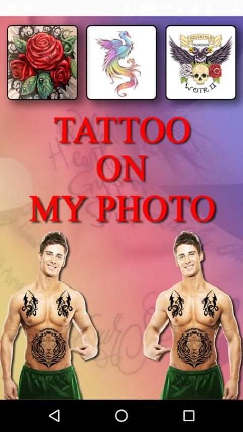 Tattoo On My Photo - Editor скриншот 5