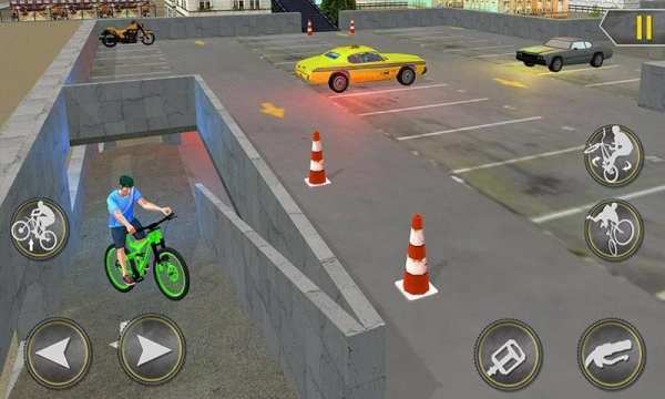 Rooftop BMX Bicycle Stunts screenshot 11