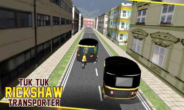 Tuk Tuk Rickshaw Transporter скриншот 4