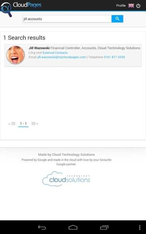 CloudPages for Google Apps स्क्रीनशॉट 1
