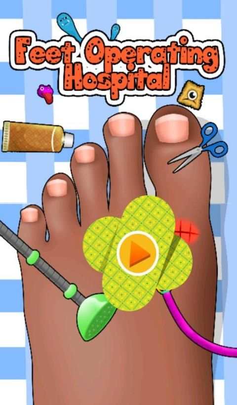 Feet Hospital Operating Games screenshot 1