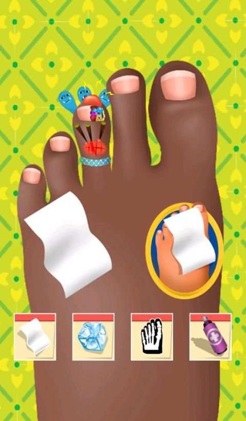 Feet Hospital Operating Games screenshot 2