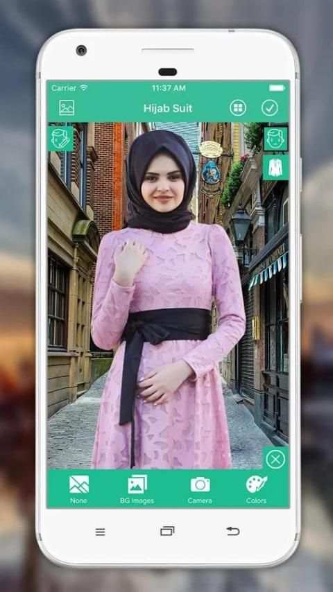 Hijab Montage Photo Editor screenshot 13