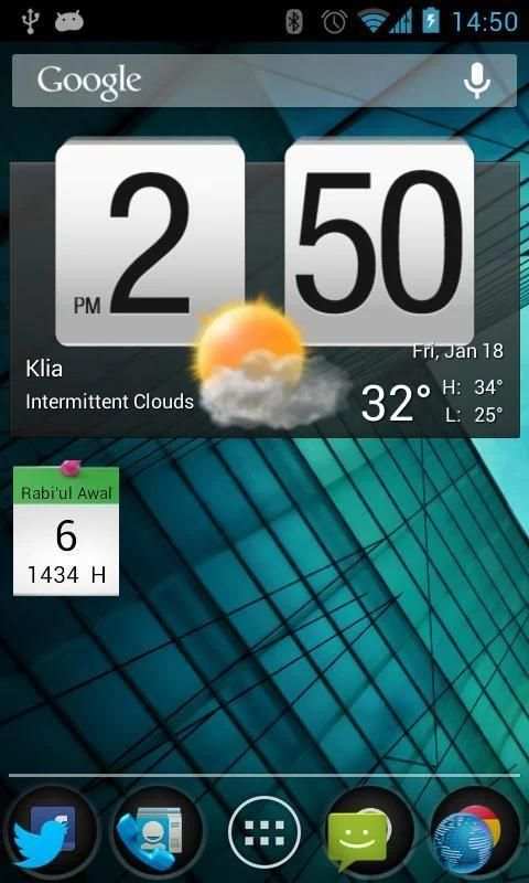 Hijriyah/Islam Calendar Widget screenshot 4