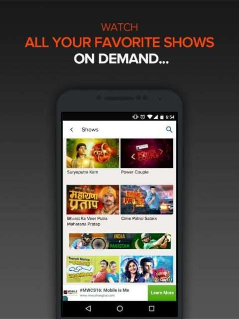 SonyLIV– LIVE Sports TV Movies screenshot 3