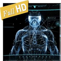 Black Blue Crysis 3D Live WP 1.0