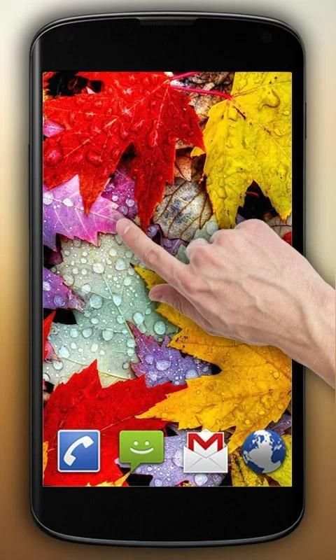 Autumn leaves Live Wallpaper screenshot 3