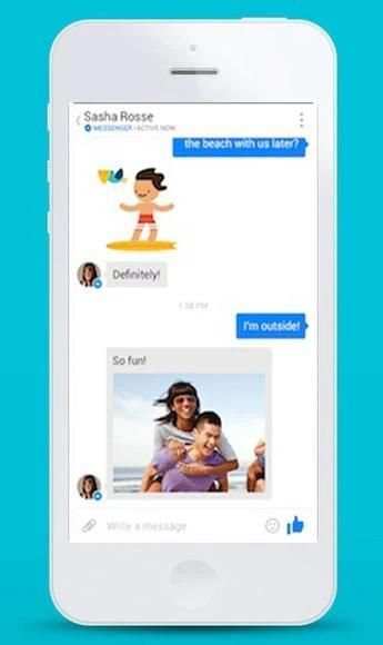 Lite Messenger for Facebook screenshot 1