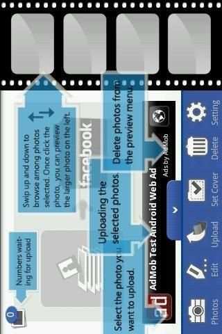 Batch Uploader-Facebook(Lite) screenshot 1