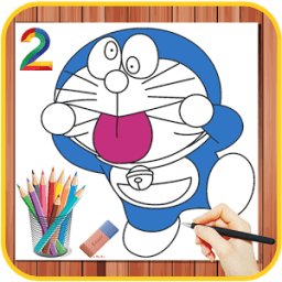 Learn To Drawing Doraemon 2 иконка