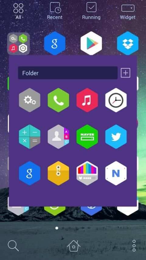 Colora LINE Launcher theme скриншот 1