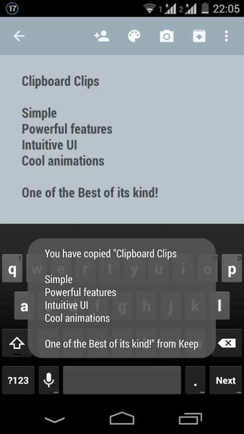 Clipboard Clips скриншот 10