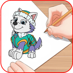 ikon How to Draw Paw Patröle