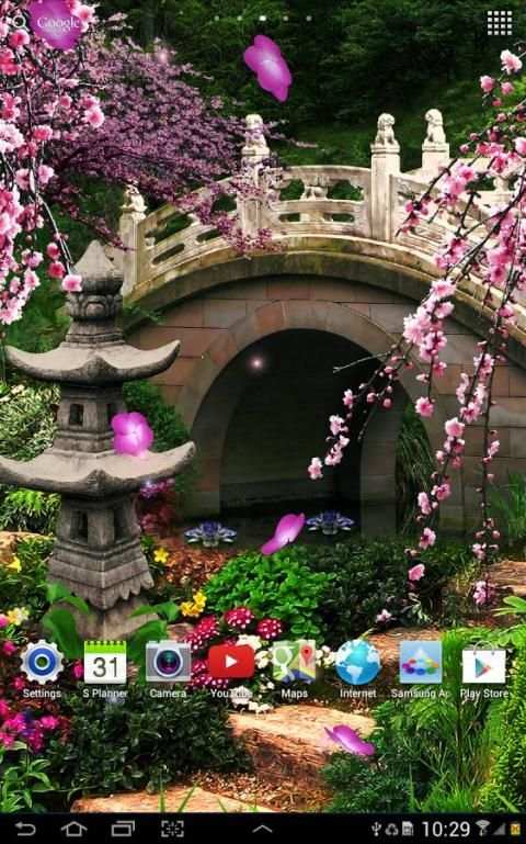 Sakura Live Wallpaper स्क्रीनशॉट 5