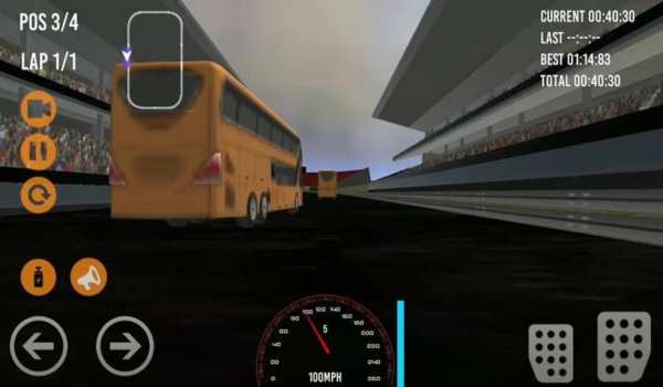 Bus Telolet Racing 3D скриншот 1