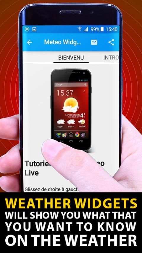 Best Weather Apps Widgets *️ скриншот 3