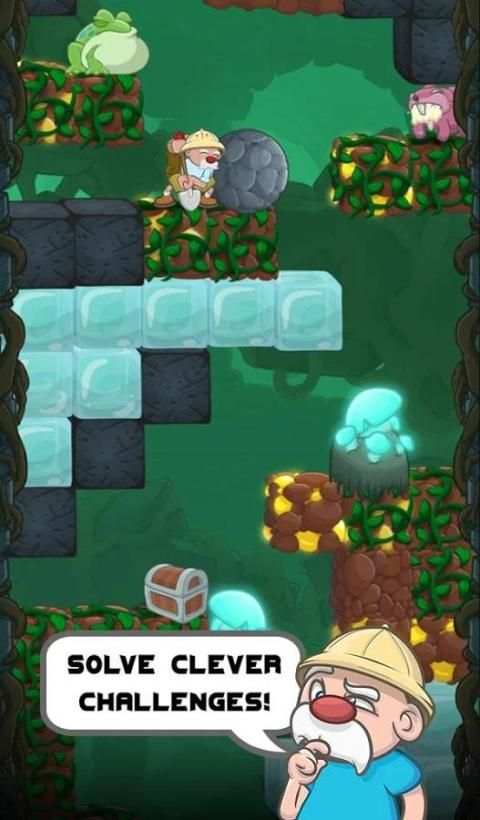 Dig a Way - Treasure Mine Dash скриншот 2