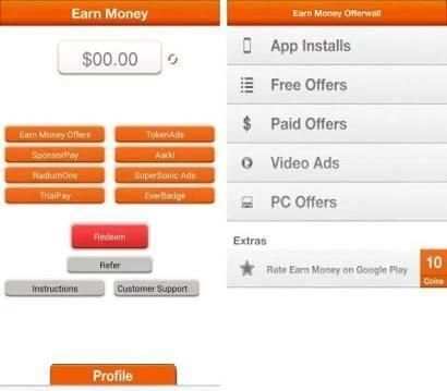 Earnmoney स्क्रीनशॉट 2