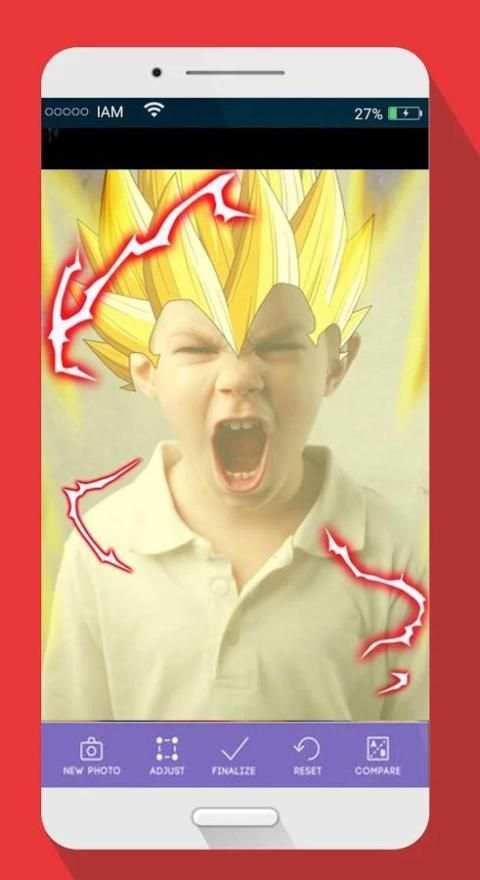 Saiyan Camera screenshot 1