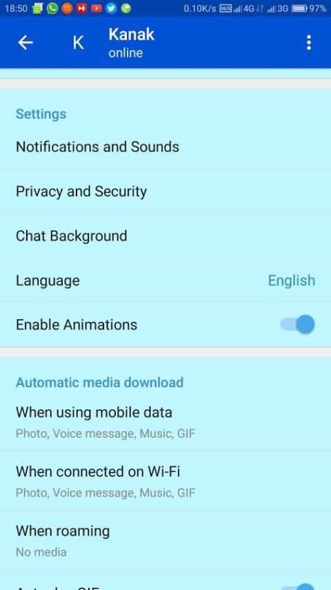 KT Messenger screenshot 3