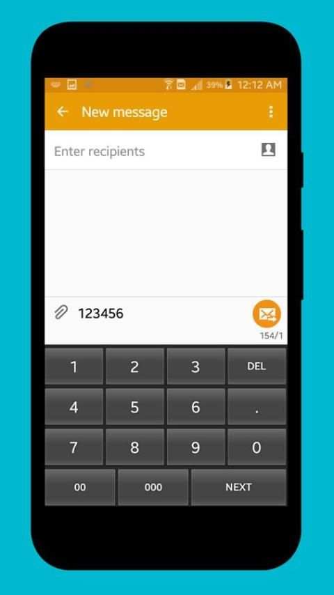 Numeric Keyboard screenshot 11