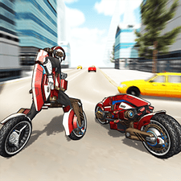 Motorcycle Robot Simulator 3D иконка