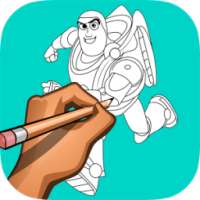 how to draw Toy Story on 9Apps