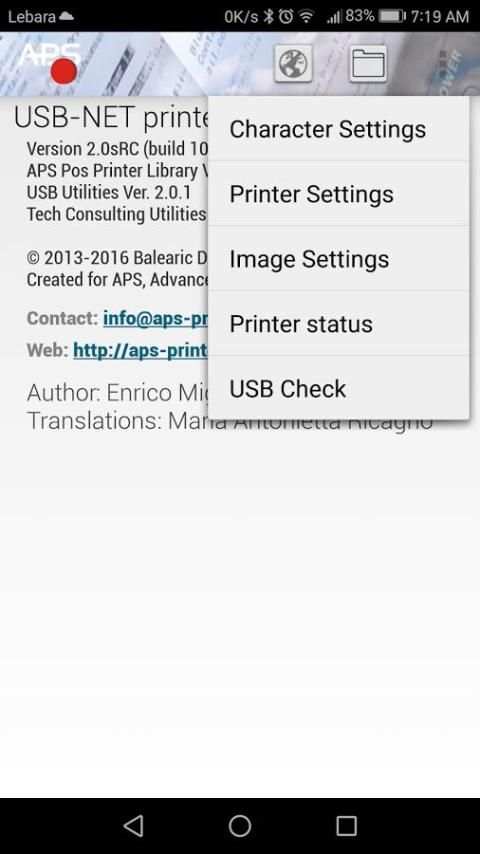 APS Printer Driver screenshot 5