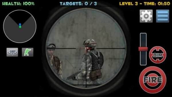Sniper Commando Assassin 3D скриншот 7
