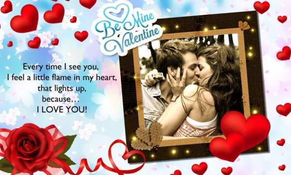 Valentine Day Photo Frame screenshot 4