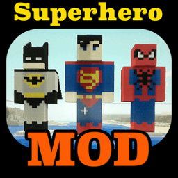 Superhero mod for Minecraft PE иконка