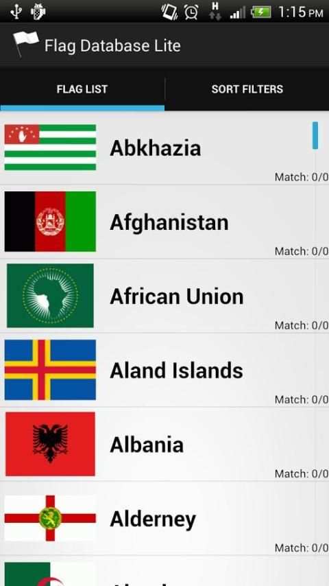 World Flag Database स्क्रीनशॉट 6