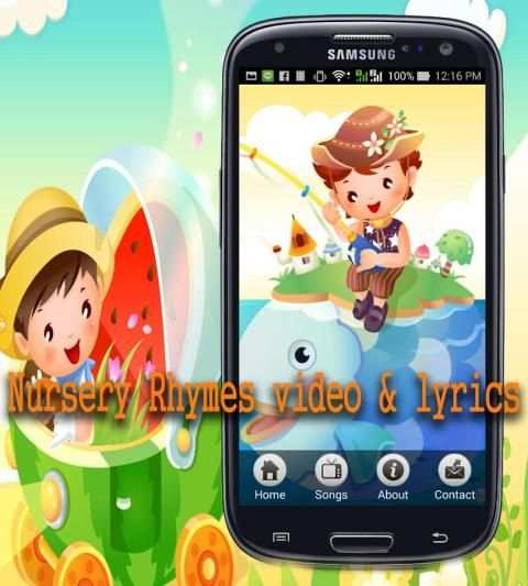 Nursery Rhymes video lyrics скриншот 3