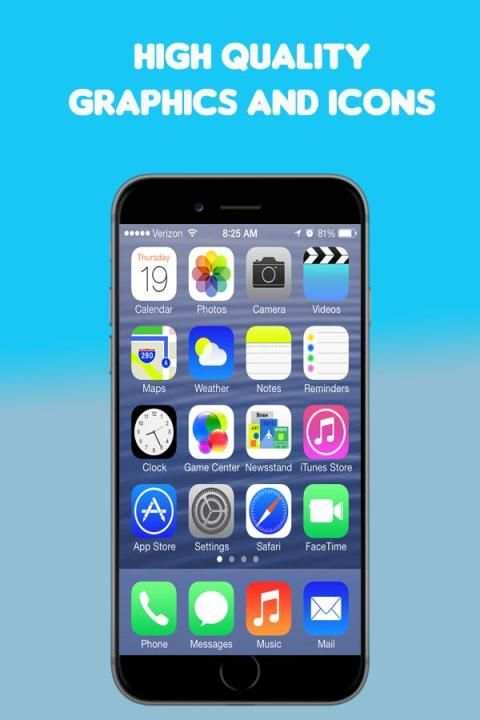 New OS 10 Launcher for IOS 10 screenshot 3