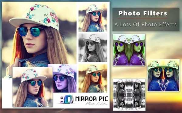 3D MirrorPic - Photo Effect скриншот 5