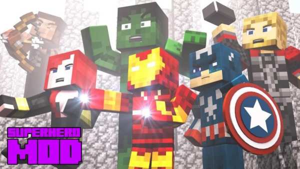 Superhero Mod for Minecraft PE screenshot 5